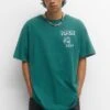 PULL & BEAR Popeye Short SleeveT-Shirt Con StampaGreen Uomo T-shirt E Polo PUC22O1PS-M11