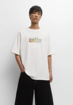 PULL & BEAR Claude Monet T-Shirt Con StampaWhite Uomo T-shirt E Polo PUC22O1PN-A11 -Pull & Bear 00b68cfadc6440dbb6056e0385cf1867