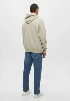 PULL & BEAR BasicFelpa Con CappuccioMottled Beige Uomo Maglieria E Felpe PUC21007Q-B11 -Pull & Bear 00c2d73a45f347caa040786a4d01d9ed
