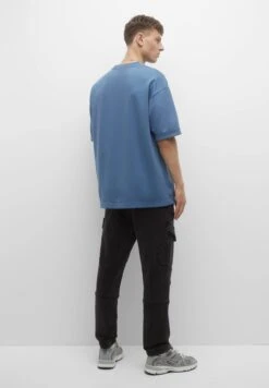 PULL & BEAR Basic Cargo- Jeans Tapered Fit - Black Denim 8 PULL & BEAR Basic Cargo- Jeans Tapered Fit - Black Denim -Pull & Bear 00d8663928844006aad5bb9d27ff40a2