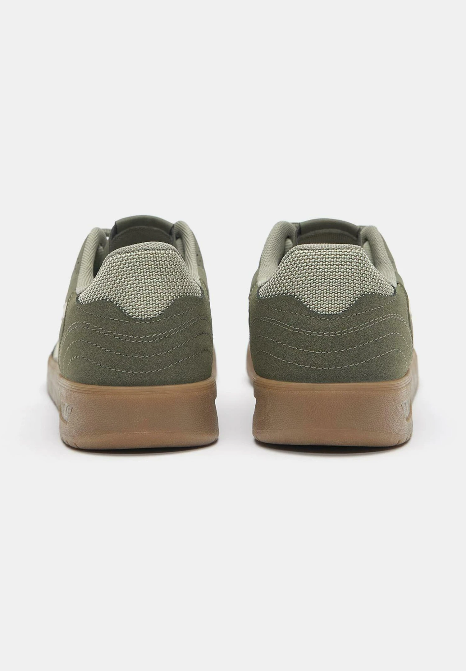 PULL & BEAR RETRO - Sneakers Basse - Khaki 4 PULL & BEAR RETRO - Sneakers Basse - Khaki - immagine 4