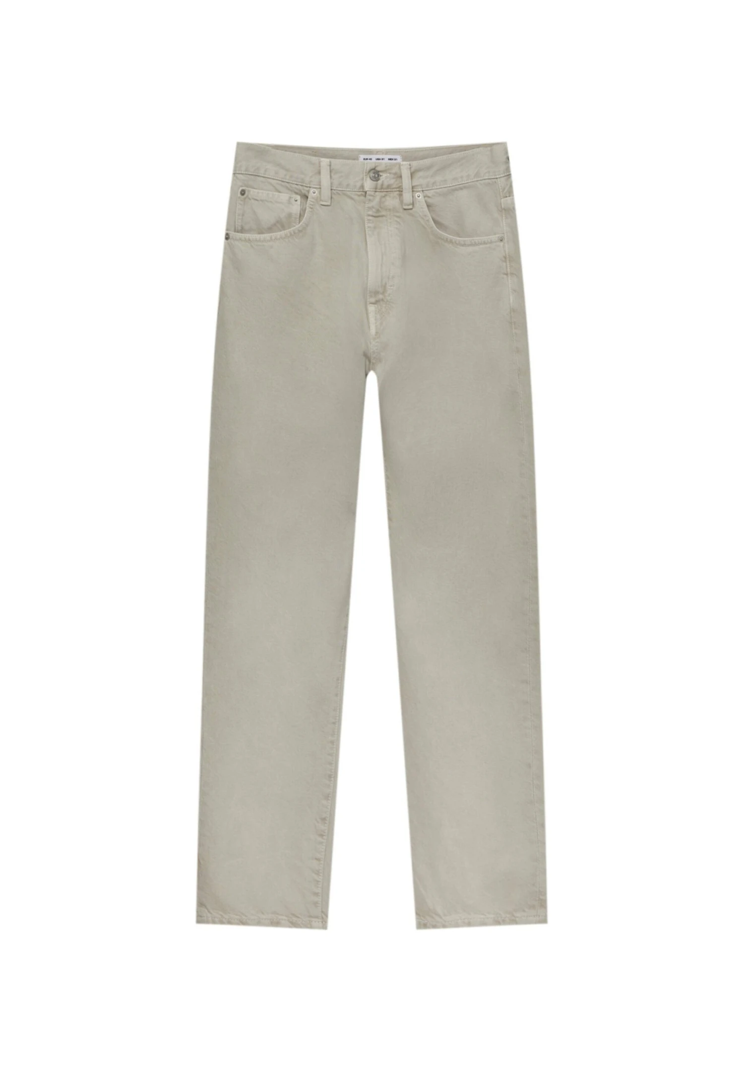 PULL & BEAR Basic Standard-Fit - Jeans A Sigaretta - Sand 6 PULL & BEAR Basic Standard-Fit - Jeans A Sigaretta - Sand - immagine 6