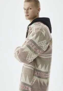 PULL & BEAR Geometric Print - Camicia - Pink 10 PULL & BEAR Geometric Print - Camicia - Pink -Pull & Bear 03413518d75f488ea82ea749d19f6bbe