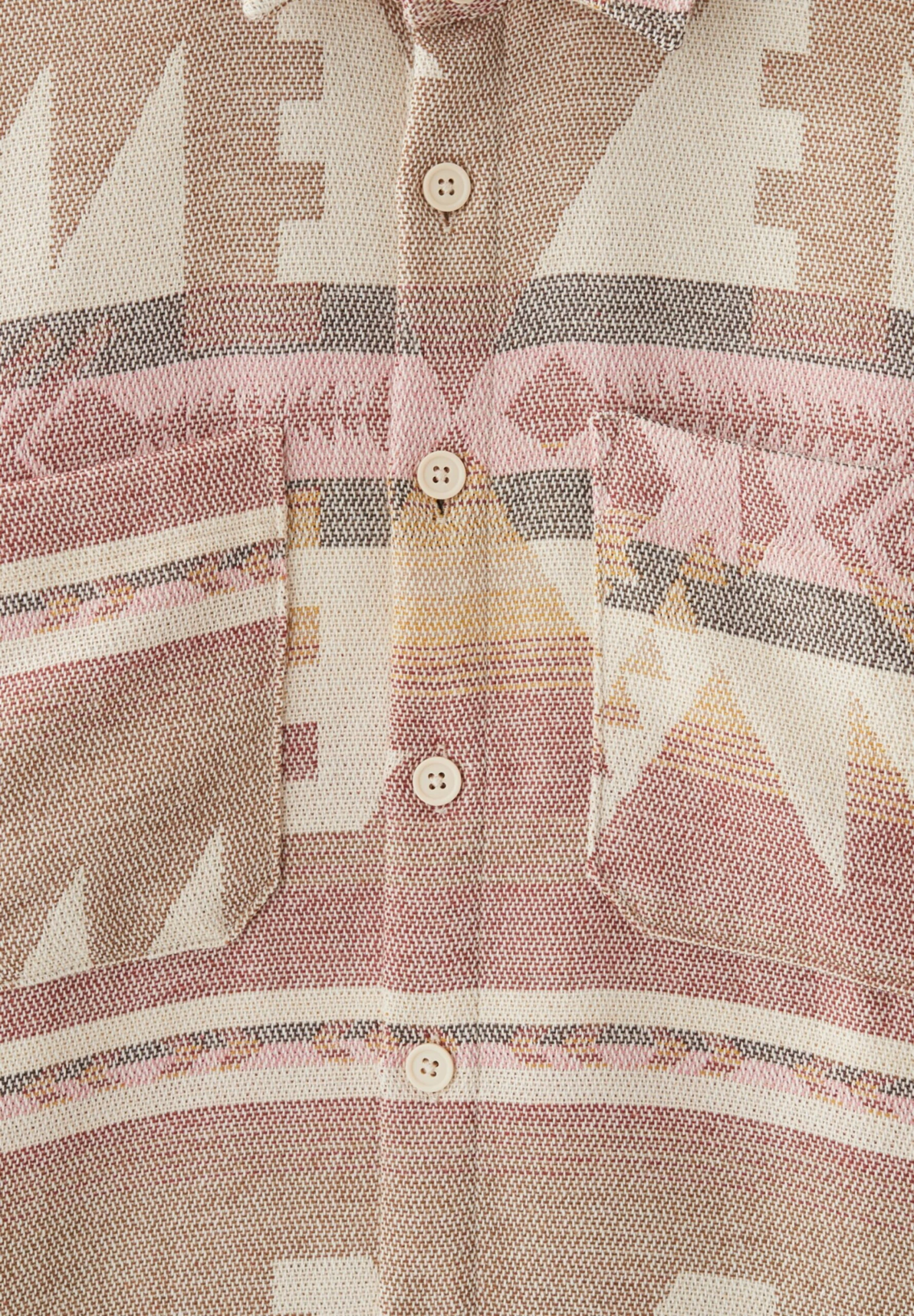 PULL & BEAR Geometric Print - Camicia - Pink 7 PULL & BEAR Geometric Print - Camicia - Pink - immagine 7
