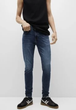 PULL & BEAR Jeans Slim FitDark Blue Uomo Jeans PUC22G0O4-K11