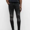 PULL & BEAR Jeans Skinny FitBlack Uomo Jeans PUC22G0PT-Q11