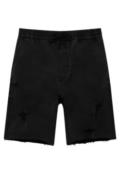 PULL & BEAR Ripped Bermuda Shorts Di JeansBlack Uomo Bermuda PUC22F0D8-Q11 14 PULL & BEAR Ripped Bermuda Shorts Di JeansBlack Uomo Bermuda PUC22F0D8-Q11 -Pull & Bear 0af6871e5411477a8b668b20deb2f337