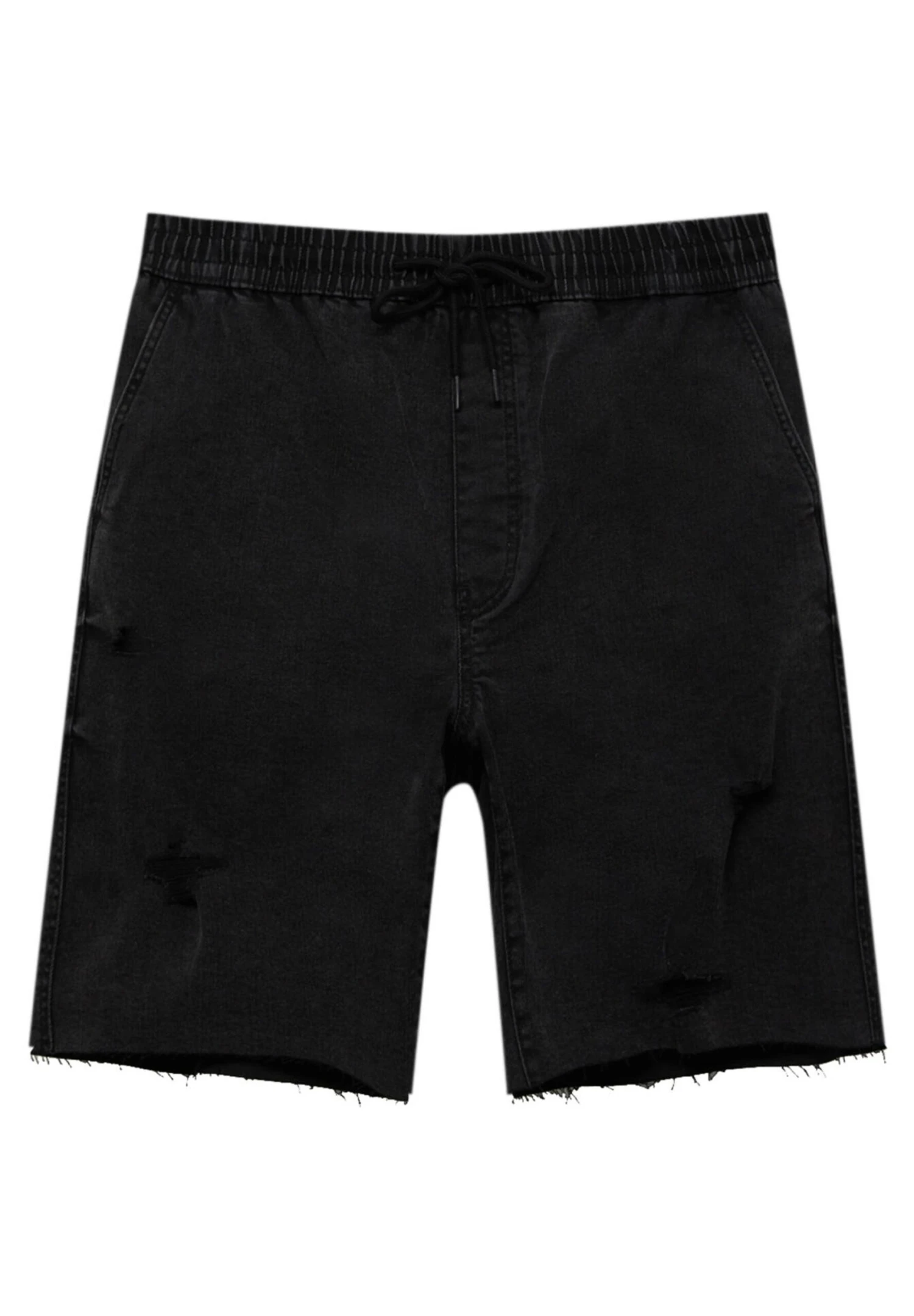 PULL & BEAR Ripped Bermuda Shorts Di JeansBlack Uomo Bermuda PUC22F0D8-Q11 7 PULL & BEAR Ripped Bermuda Shorts Di JeansBlack Uomo Bermuda PUC22F0D8-Q11 - immagine 7