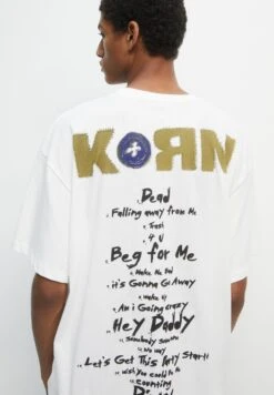 PULL & BEAR Short Sleeve KornT-Shirt Con StampaWhite Uomo T-shirt E Polo PUC22O1QD-A11 -Pull & Bear 0b4f9fe02a5a42c2a2b0415cbb998c76