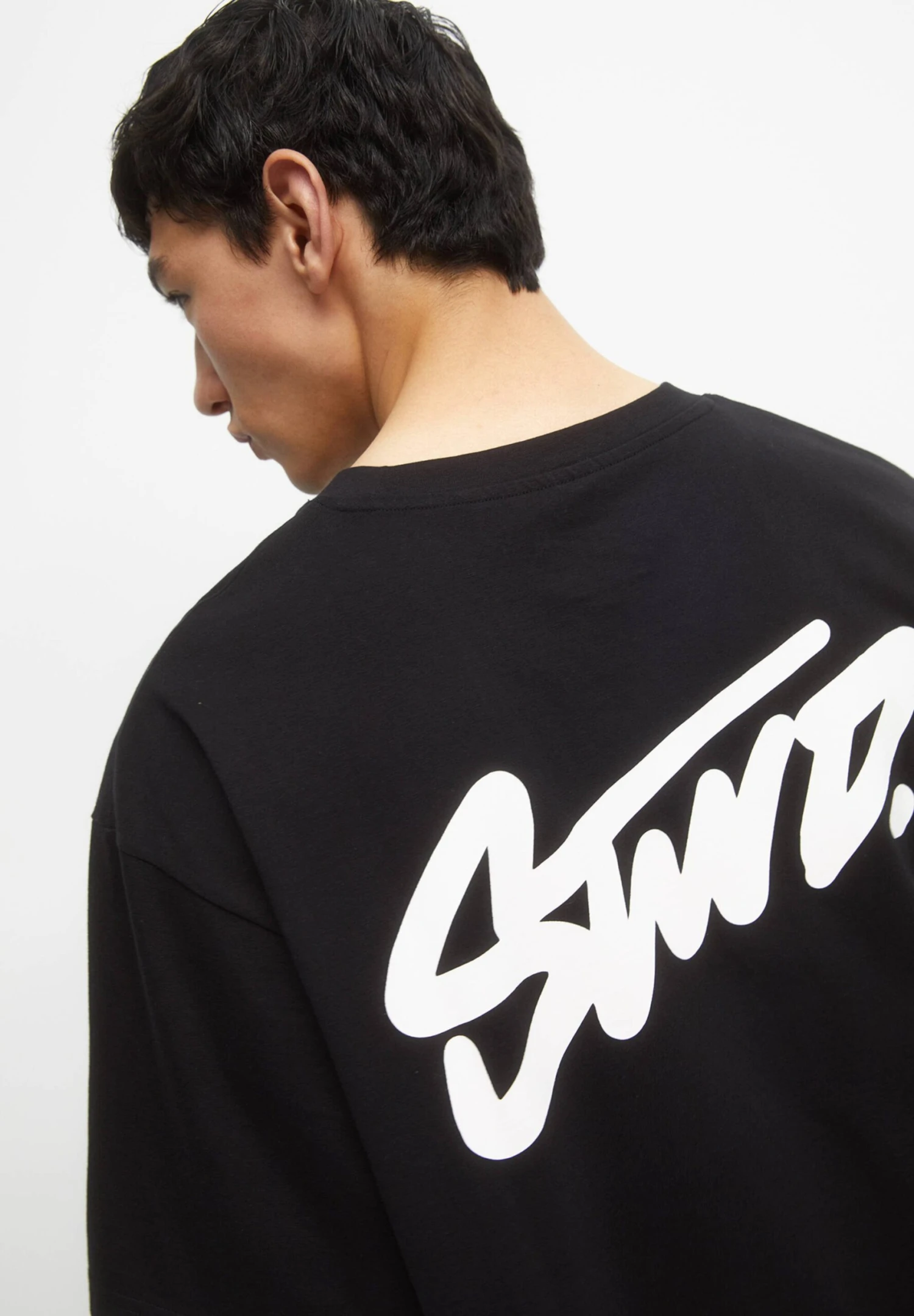 PULL & BEAR With Stwd LogoT-Shirt BasicBlack Uomo T-shirt E Polo PUC22O1NS-Q11 5 PULL & BEAR With Stwd LogoT-Shirt BasicBlack Uomo T-shirt E Polo PUC22O1NS-Q11 - immagine 5