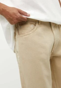 PULL & BEAR Wide Leg- Jeans Baggy - Ochre -Pull & Bear 0c12e8b69cac4f758a3b55b88317cc5f