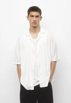 PULL & BEAR Striped- Camicia - White -Pull & Bear 0d25ad3017a046b8832db5fc99d5249e