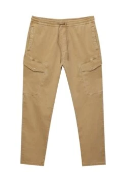 PULL & BEAR With Pockets - Pantaloni Sportivi - Ochre -Pull & Bear 0d9c864d596b4b77bf8fc8e8bd014785