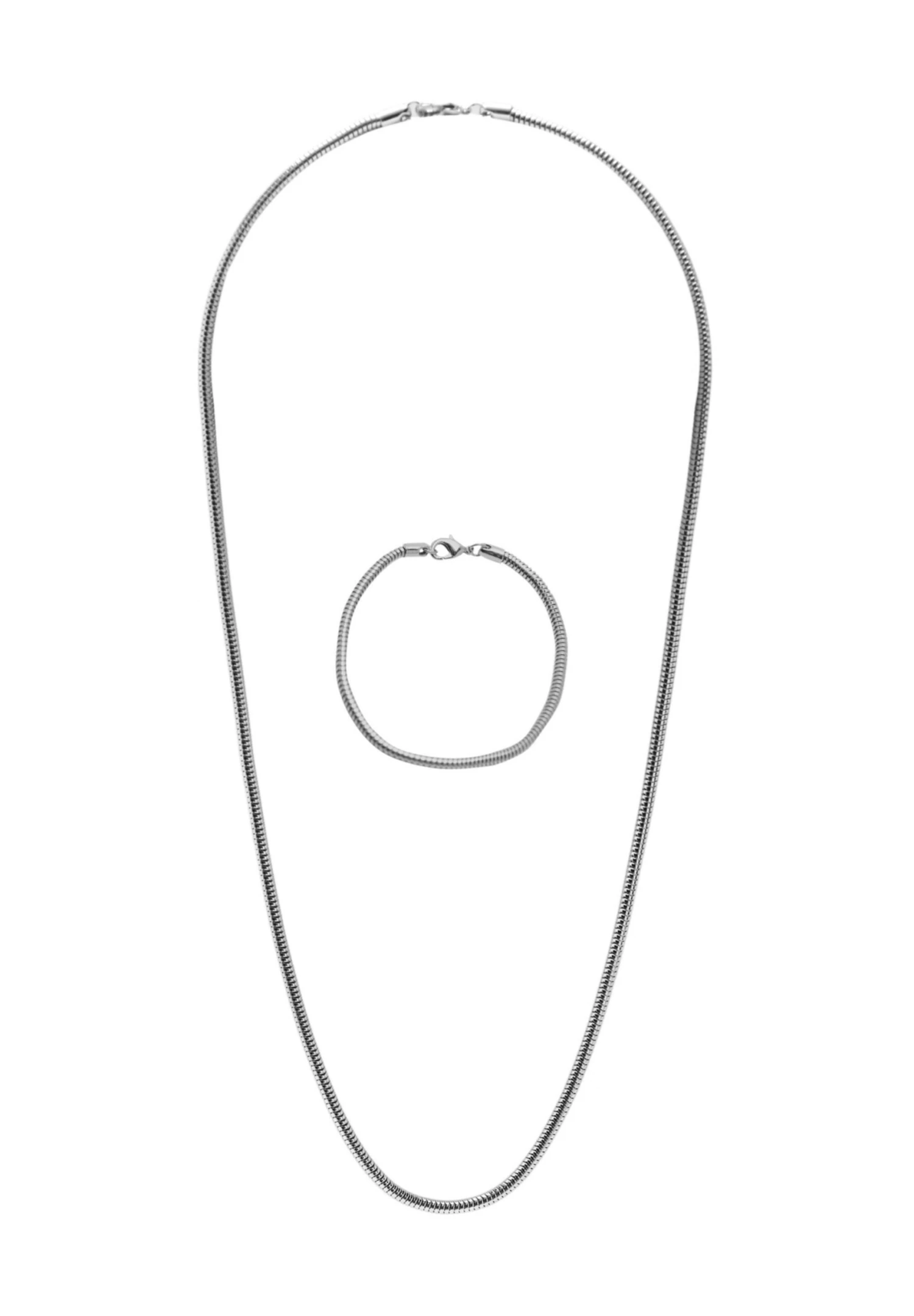 PULL & BEAR SetCollanaSilver Coloured Uomo Gioielli PUC52L01Z-D11 2 PULL & BEAR SetCollanaSilver Coloured Uomo Gioielli PUC52L01Z-D11 - immagine 2