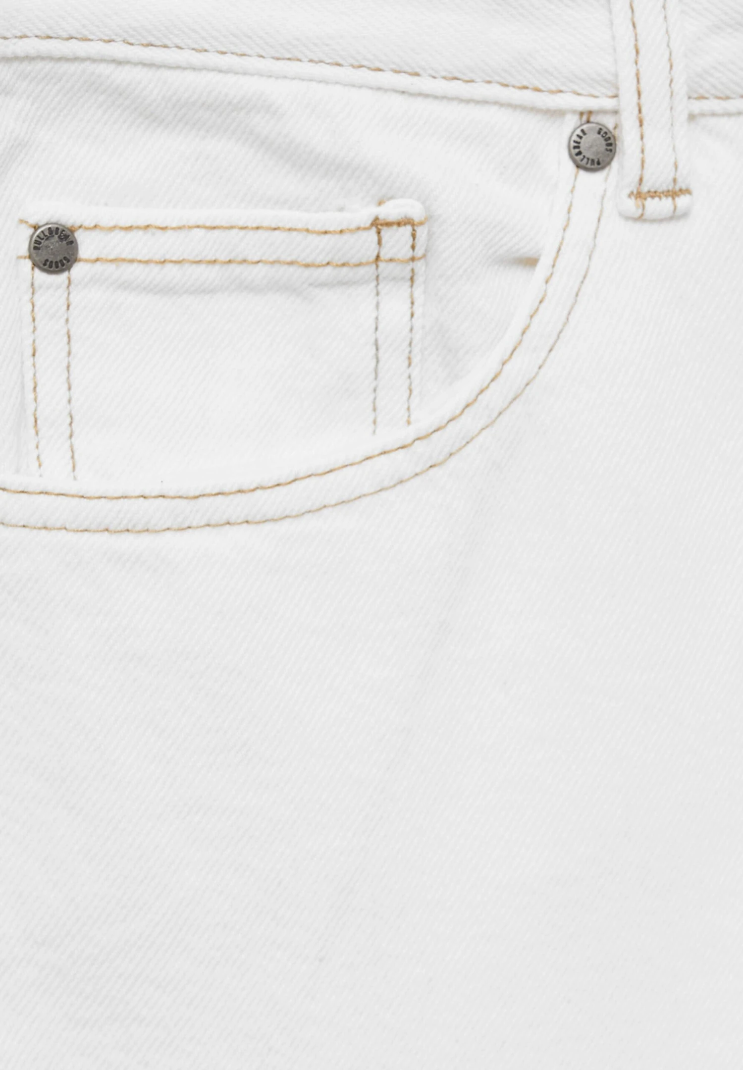 PULL & BEAR Wide - Jeans Baggy - White 7 PULL & BEAR Wide - Jeans Baggy - White - immagine 7