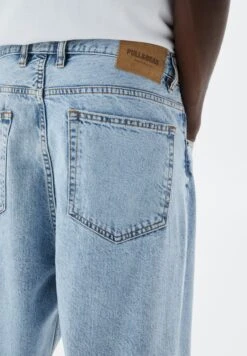 PULL & BEAR Jeans A SigarettaLight-Blue Denim Uomo Jeans PUC22G0PX-K12 -Pull & Bear 0e1f7843573d4bcb88b123c950ff9972