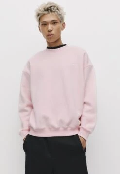 PULL & BEAR ROUND NECK STWD - Felpa - Pink -Pull & Bear 0e7ba6bac49145479af609e233722392