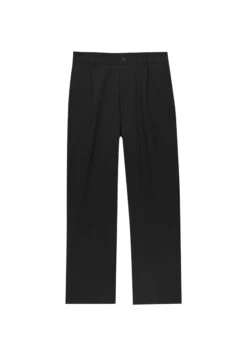 PULL & BEAR Wide Leg TailoredPantaloniBlack Uomo Pantaloni PUC22E0F1-Q11 -Pull & Bear 0ec5b7d4545049658e7b52e6c5d7bd71