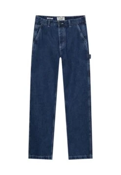 PULL & BEAR CarpenterJeans A SigarettaLight Blue Denim Uomo Jeans PUC22G0OR-K12 -Pull & Bear 10138a693baa419ebe71254dd2392b81