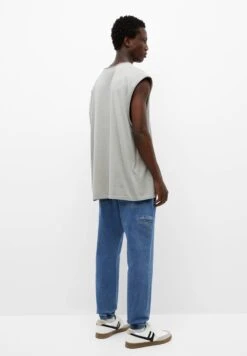 PULL & BEAR Basic Pantaloni SportiviBlue Denim Uomo Pantaloni PUC22E0EQ-K12 -Pull & Bear 10b32b4763b24079a36b6502c8775ddc