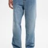 PULL & BEAR WideJeans BaggyStone Blue Denim Uomo Jeans PUC22G0LK-K11