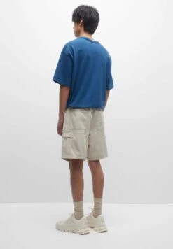 PULL & BEAR BermudaWith An Elastic WaistbandShortsBeige Uomo Bermuda PUC22F0BU-B11 -Pull & Bear 135157b2951c403b8c4300b6fd5e9145