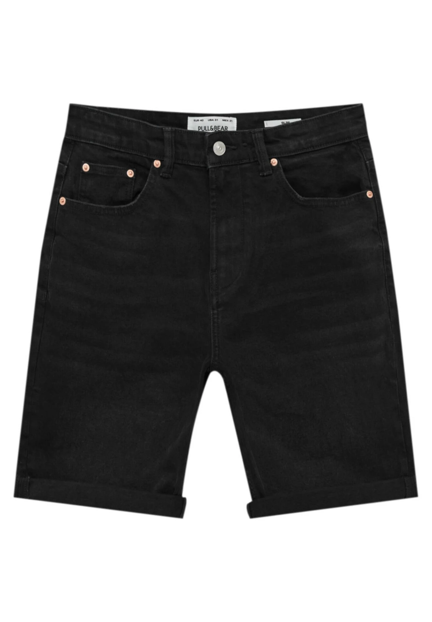 PULL & BEAR BermudaShorts Di JeansBlack Denim Uomo Jeans PUC22F0BN-Q11 6 PULL & BEAR BermudaShorts Di JeansBlack Denim Uomo Jeans PUC22F0BN-Q11 - immagine 6