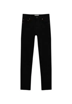 PULL & BEAR Basic CarrotJeans Slim FitBlack Uomo Jeans PUC22G0PI-Q11 -Pull & Bear 15219c7e2ea24012bb7f286b2ab6684b