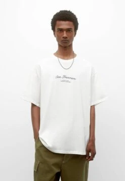 PULL & BEAR San FranciscoT-Shirt Con StampaWhite Uomo T-shirt E Polo PUC22O1N2-A11 -Pull & Bear 1538b76874694040afde935cdd911f78