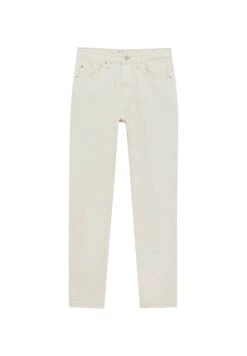 PULL & BEAR Comfort - Jeans A Sigaretta - Beige -Pull & Bear 16526d6a9b484d798a64066028cd4c09