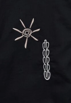 PULL & BEAR Embroidered Short SleeveCamiciaBlack Uomo Camicie PUC82N000-Q11 -Pull & Bear 1846964bcf5e46929c42916951f267ae