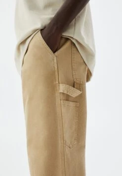 PULL & BEAR Faded Carpenter - Pantaloni - Ochre 9 PULL & BEAR Faded Carpenter - Pantaloni - Ochre -Pull & Bear 18b206607c114780849f3d04f761a92f