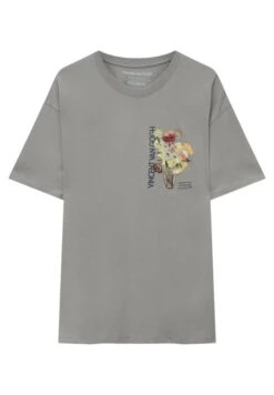 PULL & BEAR Short Sleeve Van GoghT-Shirt Con StampaLight Green Uomo T-shirt E Polo PUC22O1LR-M11 -Pull & Bear 1972c23de8b74fe1ad36a3e6a4ed94d1
