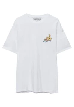 PULL & BEAR Cartoon Network Johnny BravoT-Shirt Con StampaWhite Uomo T-shirt E Polo PUC22O1P8-A11 -Pull & Bear 1a0b8fd6c157480f9a276cac5f810cb9