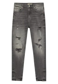 PULL & BEAR Ripped Carrot FitJeans Tapered FitMottled Anthracite Uomo Jeans PUC22G0NI-Q11 14 PULL & BEAR Ripped Carrot FitJeans Tapered FitMottled Anthracite Uomo Jeans PUC22G0NI-Q11 -Pull & Bear 1a49d31cd350432484f374ed1eb162da