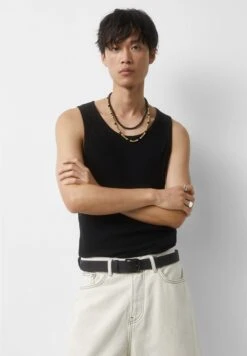 PULL & BEAR TexturedCinturaBlack Uomo Cinture PUC52D05I-Q11