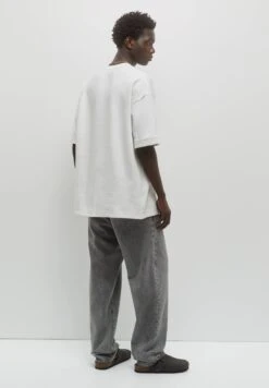 PULL & BEAR PlushT-Shirt BasicWhite Uomo T-shirt E Polo PUC22O1KE-A11 -Pull & Bear 1c7a6b2c1f4f442680104ac108509787