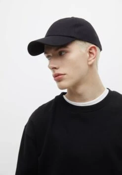 PULL & BEAR BasicCappellinoBlack Uomo Cappellie Berretti PUC52P04C-Q11