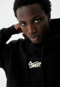 PULL & BEAR LogoFelpa Con CappuccioBlack Uomo Maglieria E Felpe PUC22S0QL-Q11 -Pull & Bear 1d4abf267ce84875a5e494762838b041