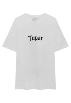 PULL & BEAR Tupac SloganT-Shirt Con StampaWhite Uomo T-shirt E Polo PUC22O1MC-A11 -Pull & Bear 1de196fc76ce439781b039235628a6c0