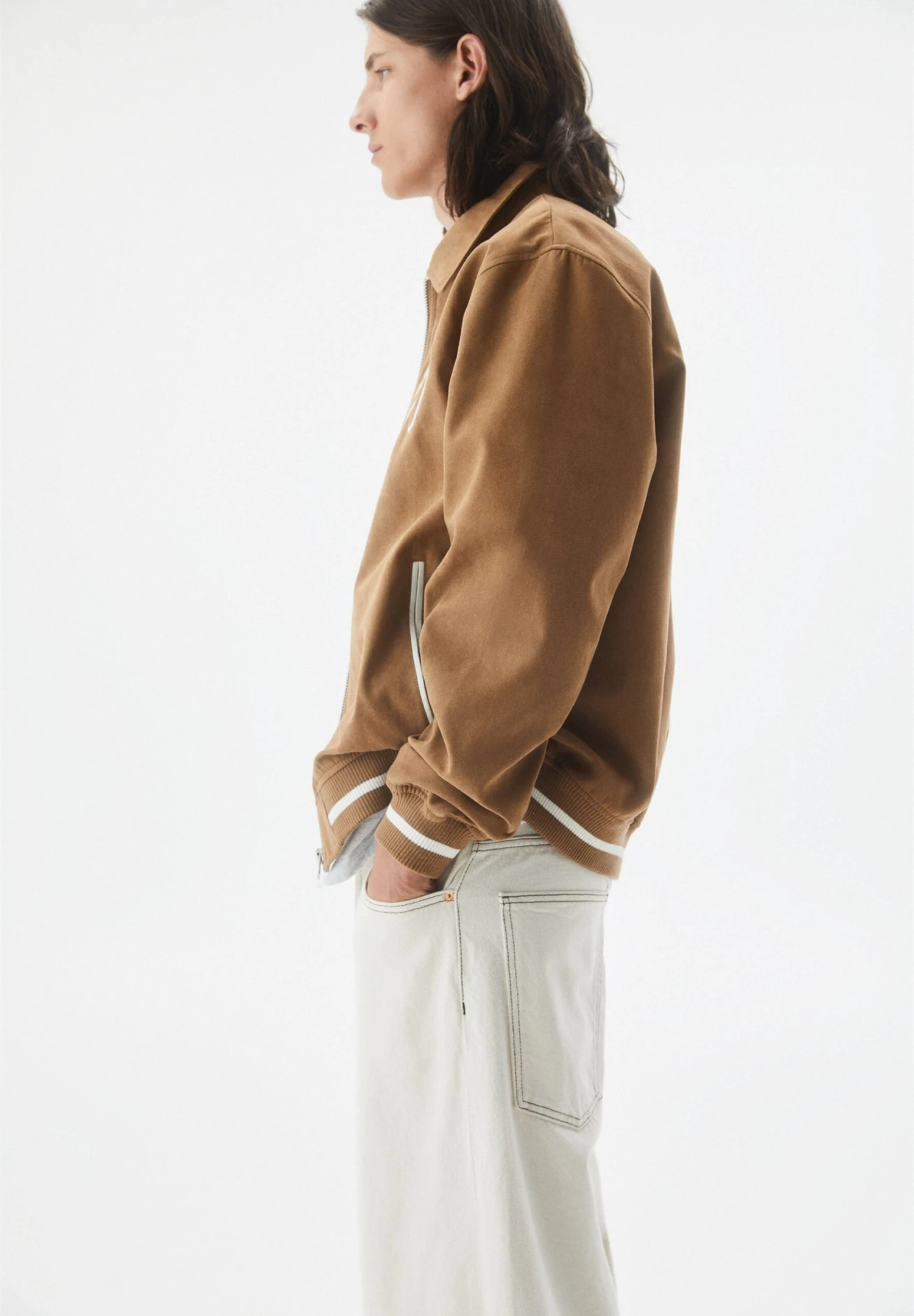 PULL & BEAR With EmbroideryGiacca In SimilpelleOchre Uomo Giacche PUC22T0SS-O11 5 PULL & BEAR With EmbroideryGiacca In SimilpelleOchre Uomo Giacche PUC22T0SS-O11 - immagine 5