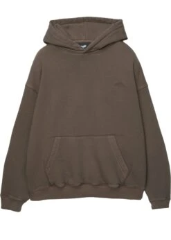 PULL & BEAR STWD PATCH - Felpa Con Cappuccio - Sand -Pull & Bear 201ed9998271471f9dd431122e8e3e68