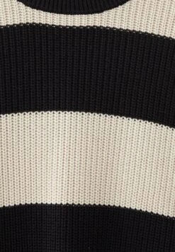 PULL & BEAR Striped Long Sleeve - Maglione - White -Pull & Bear 222e6979a7da47879c08040bf7f9e1f2