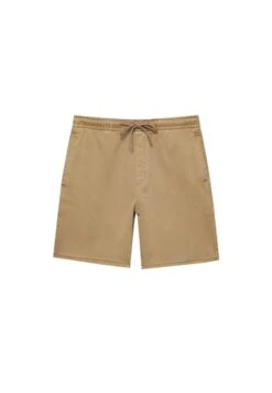 PULL & BEAR Basic Bermuda JoggersShortsOchre Uomo Bermuda PUC22F0CN-O11 -Pull & Bear 229282285e8b434daf8990f5d164da3a