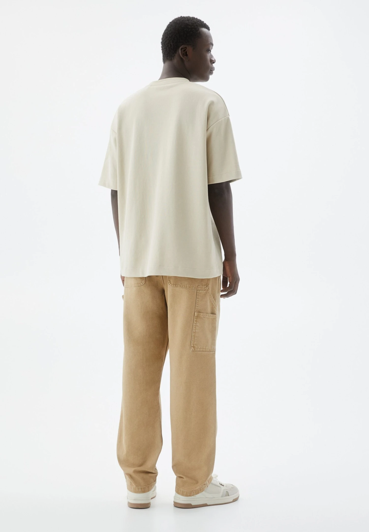 PULL & BEAR Faded Carpenter - Pantaloni - Ochre 3 PULL & BEAR Faded Carpenter - Pantaloni - Ochre - immagine 3