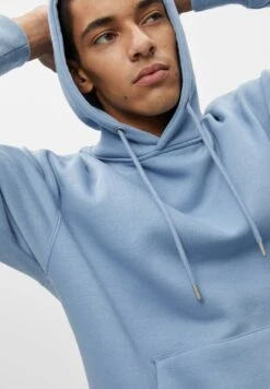 PULL & BEAR Felpa Con CappuccioLight Blue Uomo Maglieria E Felpe PUC22S0IS-K11 -Pull & Bear 253f4942f9674ae895d0e5d454056d05