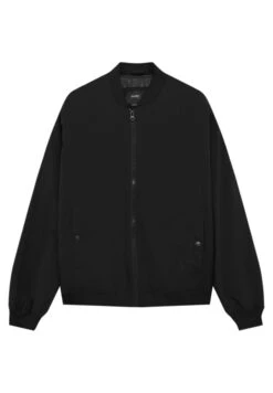 PULL & BEAR Lightweight - Giubbotto Bomber - Black -Pull & Bear 25d3e81e2fb0458f8d31dab7c6fbe67b