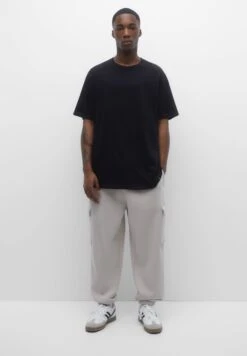 PULL & BEAR Pack Of 3 - T-Shirt Basic - Turquoise