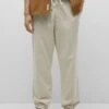 PULL & BEAR Rustic- Pantaloni Sportivi - Mottled Beige