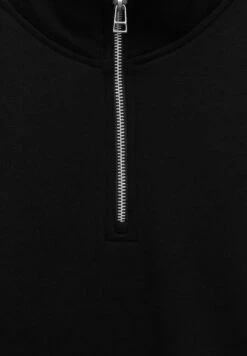 PULL & BEAR Basic Coloured Zip-Up NeckFelpaBlack Uomo Maglieria E Felpe PUC22S0QT-Q11 -Pull & Bear 28b8ab3b60de4723989f28504f0d6670